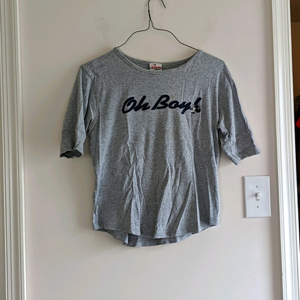 Disney Mickey Mouse Varsity Jersey Top